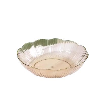 WAOCEO Fruit Bowls 3 PCS Home Fruit Tray Living Room Coffee Table Fruit Tray Candy Snack Placement Tray Large Light Luxury Premium Fruit Tray Fruit basket (Color : A)