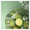 WAOCEO Fruit Bowls 3 PCS Home Fruit Tray Living Room Coffee Table Fruit Tray Candy Snack Placement Tray Large Light Luxury Premium Fruit Tray Fruit basket (Color : A) view 4