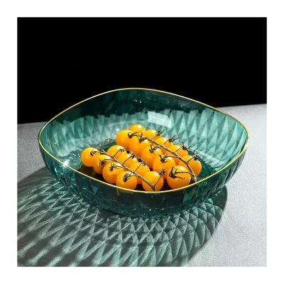 WAOCEO Fruit Bowls Fruit Plate Home Living Room Coffee Table High-grade Fruit Plate Candy Snacks Placed Large Plate Fruit basket (Color : B)