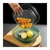 WAOCEO Fruit Bowls Fruit Plate Home Living Room Coffee Table High-grade Fruit Plate Candy Snacks Placed Large Plate Fruit basket (Color : B) view 3
