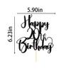 Dcokska Happy Birthday 20th Cake TopperMen/Women 20th Birthday,20th Anniversary Party Cake Topper Decorations/Dinner Party Decorations (20) view 2