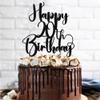 Dcokska Happy Birthday 20th Cake TopperMen/Women 20th Birthday,20th Anniversary Party Cake Topper Decorations/Dinner Party Decorations (20) view 4
