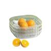 WAOCEO Fruit Bowls 3PCS Fruit Plate Home Living Room Coffee Table Fruit Plate Light Luxury Style High-end Snacks Fruit Plate Fruit basket (Color : 02) view 1