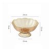 WAOCEO Fruit Bowls 2 PCS Living Room Home Fruit Tray Coffee Table Fruit Tray With Draining Tray Luxury Style High Value Fruit Tray Fruit basket (Color : Gold) view 2