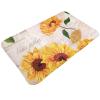 VANANI Sunflower Flannel Non-Slip Carpet,Easy To Take Care Of,Moderate Thickness,Suitable For Front Door,Garage Door,Back Door,Bedroom And Kitchen. view 2