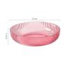 WAOCEO Fruit Bowls 2 PCS Fruit Plate Home Living Room Coffee Table High-grade Fruit Plate Light Luxury Style Dried Fruit Plate Snack Placement Plate Fruit basket (Color : A) view 2