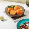 WAOCEO Fruit Bowls 2 PCS Fruit Plate Home Living Room Coffee Table High-grade Fruit Plate Light Luxury Style Dried Fruit Plate Snack Placement Plate Fruit basket (Color : A) view 4