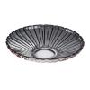 WAOCEO Fruit Bowls Simple Fashion Thickened Glass Fruit Plate Candy Snack Tray Open Large-Capacity Design Dessert Fruit Bowl Decorative Fruit Plate Fruit Basket (Color : Black) view 1