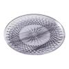 WAOCEO Fruit Bowls 3PCS Acrylic Fruit Plate Plate KTV Commercial Fruit Plate Snack Plate Small Size Candy Plate Home Large Fruit Plate Fruit basket (Color : Clear, Size : M) view 1