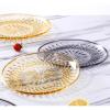 WAOCEO Fruit Bowls 3PCS Acrylic Fruit Plate Plate KTV Commercial Fruit Plate Snack Plate Small Size Candy Plate Home Large Fruit Plate Fruit basket (Color : Clear, Size : M) view 3