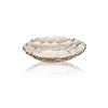 WAOCEO Fruit Bowls Light Luxury Style Fruit Plate Glass Fruit Plate Modern Home Living Room Coffee Table Dried Fruit Plate Candy Snacks Plate Fruit basket (Color : C, Size : M) view 1