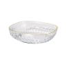 WAOCEO Fruit Bowls Fruit Tray Home Living Room Light Luxury Style Coffee Table High Value Candy Snack Placement Tray Dried Fruit Tray Plastic Fruit Tray Fruit basket (Color : A) view 1