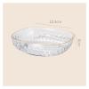 WAOCEO Fruit Bowls Fruit Tray Home Living Room Light Luxury Style Coffee Table High Value Candy Snack Placement Tray Dried Fruit Tray Plastic Fruit Tray Fruit basket (Color : A) view 2