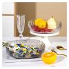 WAOCEO Fruit Bowls Fruit Tray Home Living Room Light Luxury Style Coffee Table High Value Candy Snack Placement Tray Dried Fruit Tray Plastic Fruit Tray Fruit basket (Color : A) view 4