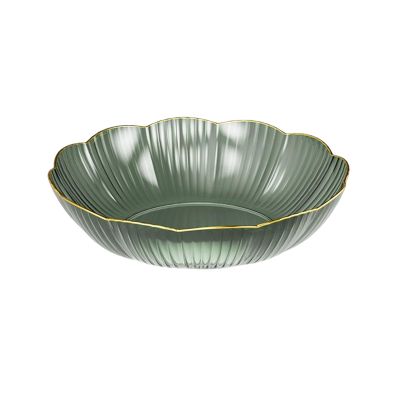 WAOCEO Fruit Bowls 3 PCS Fruit Plate Home Living Room Coffee Table Light Luxury Style High-end Fruit Plate Candy Snack Placement Plate Large Fruit Plate Fruit basket (Color : C)