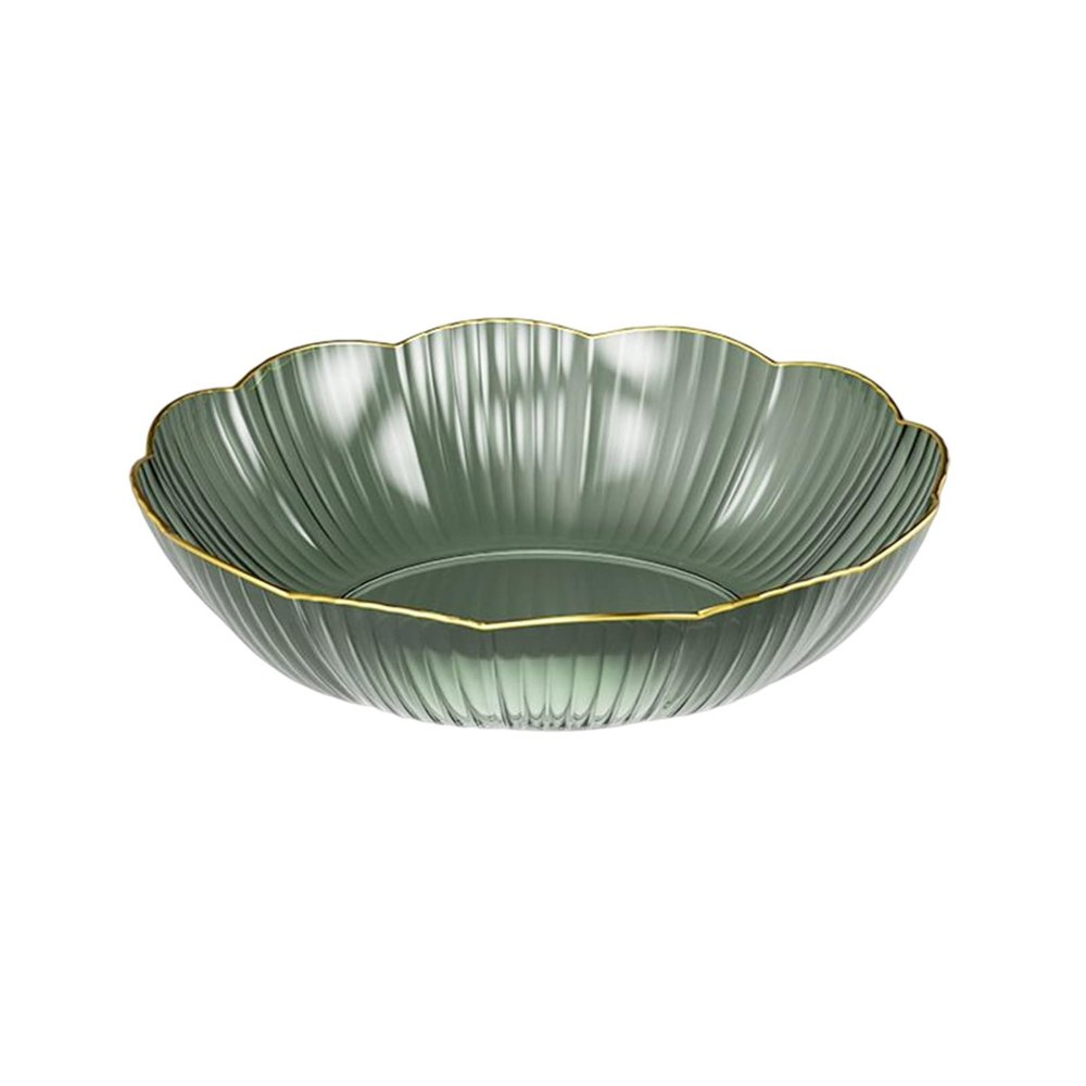 WAOCEO Fruit Bowls 3 PCS Fruit Plate Home Living Room Coffee Table Light Luxury Style High-end Fruit Plate Candy Snack Placement Plate Large Fruit Plate Fruit basket (Color : C)