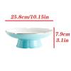 WAOCEO Fruit Bowls Tall Ceramic Fruit Plate 10 Inch Large Capacity Fruit Tray Creative Dessert Snack Bowl Vegetable Salad Plate Fruit Basket (Color : B) view 2