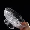 WAOCEO Fruit Bowls Hammered Glass Fruit Tray Home Living Room Snack Candy Tray Dried Fruit Tray Dressing Large Snack Tray Fruit basket (Color : 01) view 4