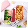 Ciieeo 24pcs Elastic Band Bento Box Strap Lunch Boxes Fixing Belt Stretchable Bento Fixer for Picnic Camping Travel Random Color view 4