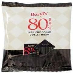 Beryl's 80% Cacao Dark Chocolate 250g (MY)