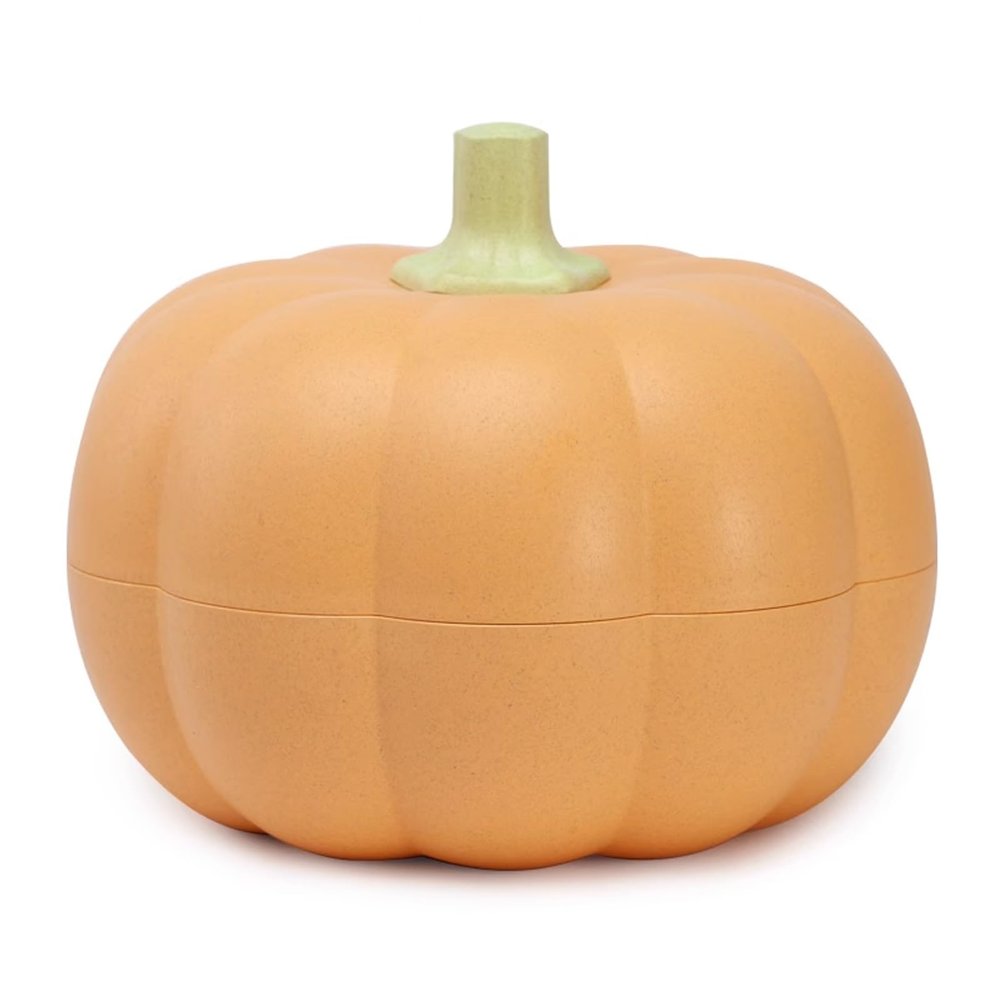 WAOCEO Fruit Bowls Fruit Plate Home Living Room Coffee Table Afternoon Tea Snack Plate Pumpkin Candy Box Yellow Fruit Plate Fruit basket (Color : Yellow, Size : L)