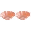 WAOCEO Fruit Bowls Home Fruit Tray Living Room Coffee Table Plastic Candy Tray Dried Fruit Office Snack Tray Small Fruit Tray Fruit basket (Color : Two pinks) view 1