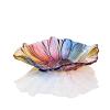 WAOCEO Fruit Bowls Fruit Plate Home Living Room Coffee Table Fruit Plate Crystal Glass Coffee Table Snack Plate Fruit basket (Color : 06) view 1