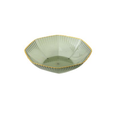 WAOCEO Fruit Bowls 3 PCS Fruit Plate Light Luxury Style Plate Modern Living Room Household Coffee Table Fruit Plate Snack Snack Plate Fruit basket (Color : 06)