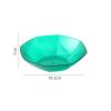 WAOCEO Fruit Bowls 3 PCS Fruit Plate Light Luxury Style Plate Modern Living Room Household Coffee Table Fruit Plate Snack Snack Plate Fruit basket (Color : 06) view 2