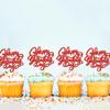 24 PCS Happy Galentines Day Cupcake Toppers,Glitter Sweet Love Valentine Cupcake Picks for Valentine's Day Theme Birthday Party Cake Decorations, Valentines Day Party Decorations Supplies view 3