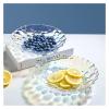 WAOCEO Fruit Bowls 2 PCS Home Fruit Plate Luxury Style Premium Fruit Plate Living Room Coffee Table Candy Plate Snack Plate Fruit basket (Color : Gold) view 3