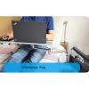 Wheelchair Lap Tray, Portable Removable Universal Trays Desk, Adjustable Height Wheelchair Accessories, Medical Portable Wheelchair Desk for Reading, Resting view 2