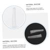 Angoily 200pcs Stainless Steel Tweezers Tip Covers Elbow Clip Silicone Protective Non-Skid Caps for Precision Beauty Care and Crafting Use view 3