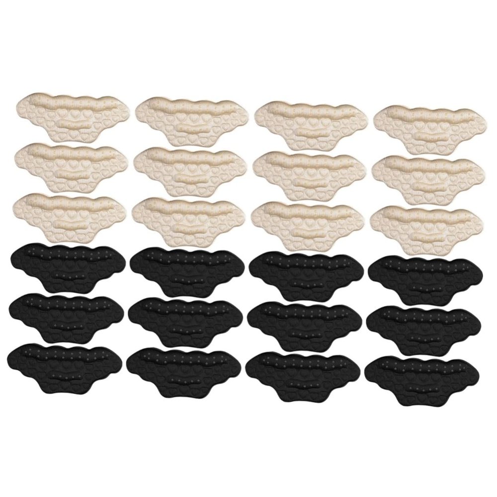 GLEAVI 12pairs Heel Pads Cushion Inserts for High Heels Slip Shoe Comfortable Wear Resistant Cushions