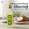 Anadi Pure Bliss Coconut Oil | Nutritious & Flavorful | Nariyal Tel | Nature's Nourishment for Skin | Rich In Vitamin E | Natural Moisturizer | Antifungal Properties | 100 ML view 3