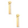 Angoily 2pcs Men Beard Comb Skull Design Pocket Hair Comb for Grooming Zinc Alloy Material Portable and Practical for Clean Beard Appearance view 1