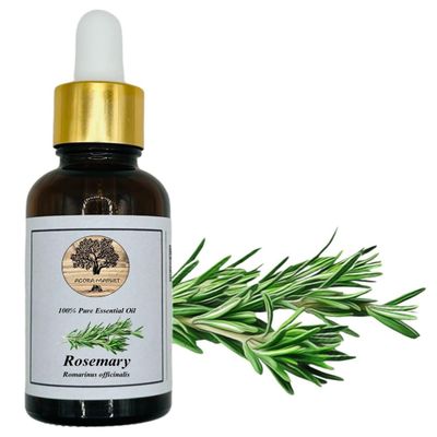 100% Pure Rosemary Essential Oil 10ml - 1000ml Rosmarinus officinalis (1000 ml)