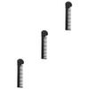 Angoily 3pcs Portable Beard Comb Hairdressing Comb Skull Design Household Mustache Decorative for Daily Use view 1