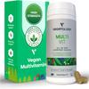 Vegetology Vegan Multivitamin Tablets for Women and Men, 26 Chelated Vitamins and Minerals with Iron, Vitamin B12, D3 and K2, Metabolic, Brain, Immune Support, 60 Tablets, 2 Months Supply, Ages 11+ view 1