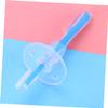 Gatuida Silicone Baby Toothbrush for Infants, Blue Soft Infant Oral Brush with Training Function, Food-Grade Safe Silicone Toothbrush for Baby Gum Care and Teething Assistance view 3