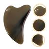 Gatuida Ox Horn Guasha Scraping Massage Tool for Face and Body with Wear Resistance and Micro-Circulation Improvement, Suitable for Foot and Wrist Massage view 4