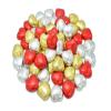 Wyeland Confectionery Gold, Red, and Silver Luxury Milk Chocolate Hearts Foil-Wrapped - Pack of 30 - For Wedding Favours and Mothers Day view 1
