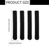 2 Pairs Eyeglass Ear Cushions,Knitting Cotton Fabric Anti-Slip Elastic Glasses Grips,Eyeglass Temple Tips Eyeglass Ear Pads,Knitted Cotton Anti Slip Temple Pads for Sunglasses Glasses Reading Glasses view 2