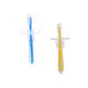 Healeved 3sets Umbrella-Shaped Toothbrush Bristle Training Brush for Boys and Girls Silicone Durable 2pcs*3 view 2