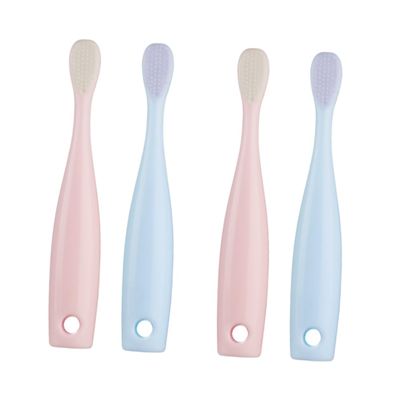 Healeved 4pcs Boys and Girls Toothbrush for Months to Boy Toothbrushes for Dental Care Oral Hygiene Tool for Childrens Toothbrushing