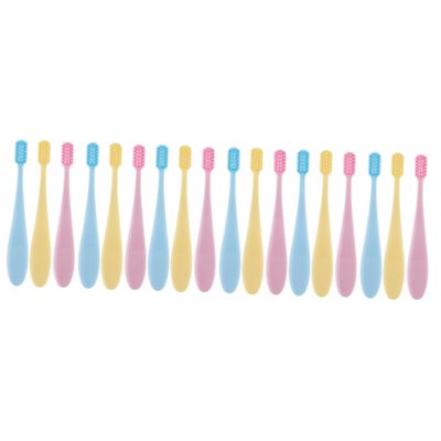 Healeved 18pcs Ergonomic Boys and Girls Toothbrush Soft Bristles Training Brush for Boy Girl Safe