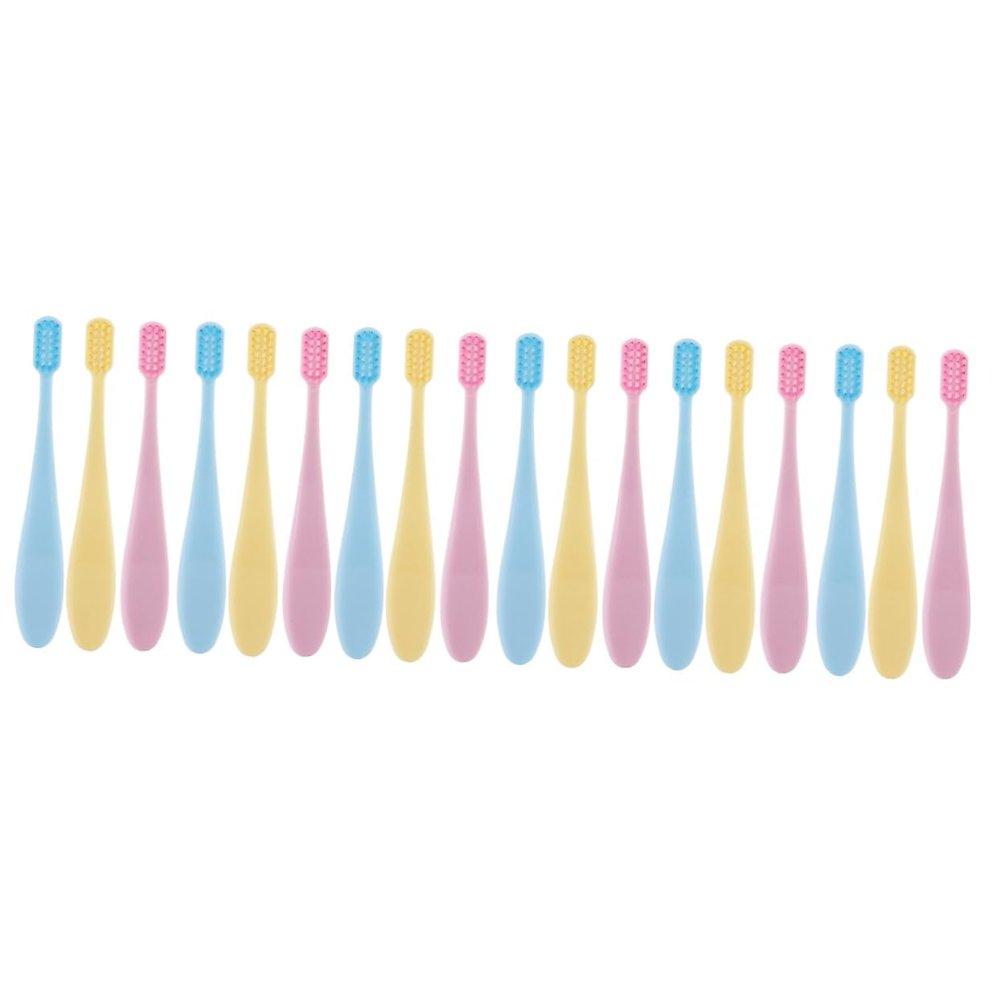 Healeved 18pcs Ergonomic Boys and Girls Toothbrush Soft Bristles Training Brush for Boy Girl Safe