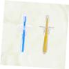 Healeved 4pcs Silicone Toothbrush for Boys and Girls Bristle Training Toothbrush Umbrella-Shaped Design for Toddlers for Oral Care view 3