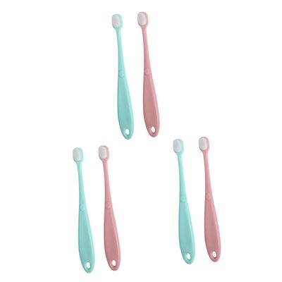 Healeved 6pcs Boys and Girls Toothbrush Boy Girl Oral Cleaner Nursing Brush for Toddlers Tooth Cleaner for Childrens Oral Care