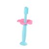 Healeved 4pcs Silicone Toothbrush Protective Baffle Manual Training Toothbrush for Boy Girl Boys and Girls Oral Care Bristles and Manual Use view 2